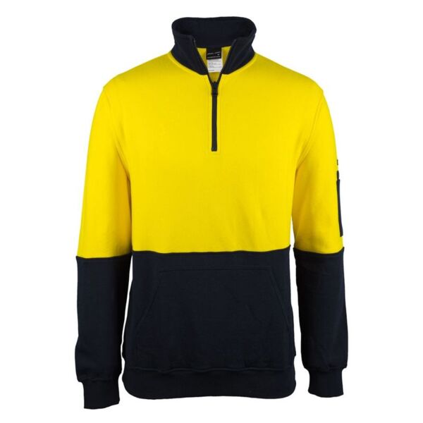 Hi-Vis 310 Cotton Half Zip Fleece Thumbnail
