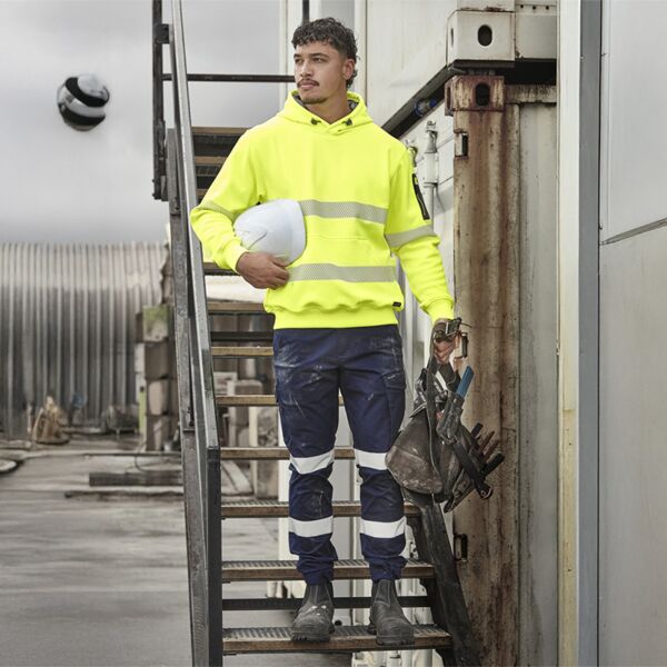 Unisex Streetworx Water Resistant Hoodie with Segmented Tape Thumbnail