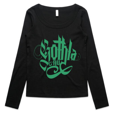 Gothla Green Logo Long Sleeve Shirt Thumbnail