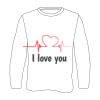 Custom Full Sublimated Long Sleeve Tee (MOQ 10) Thumbnail