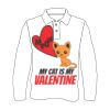 Custom Full Sublimated Long Sleeve Polo (MOQ 10) Thumbnail